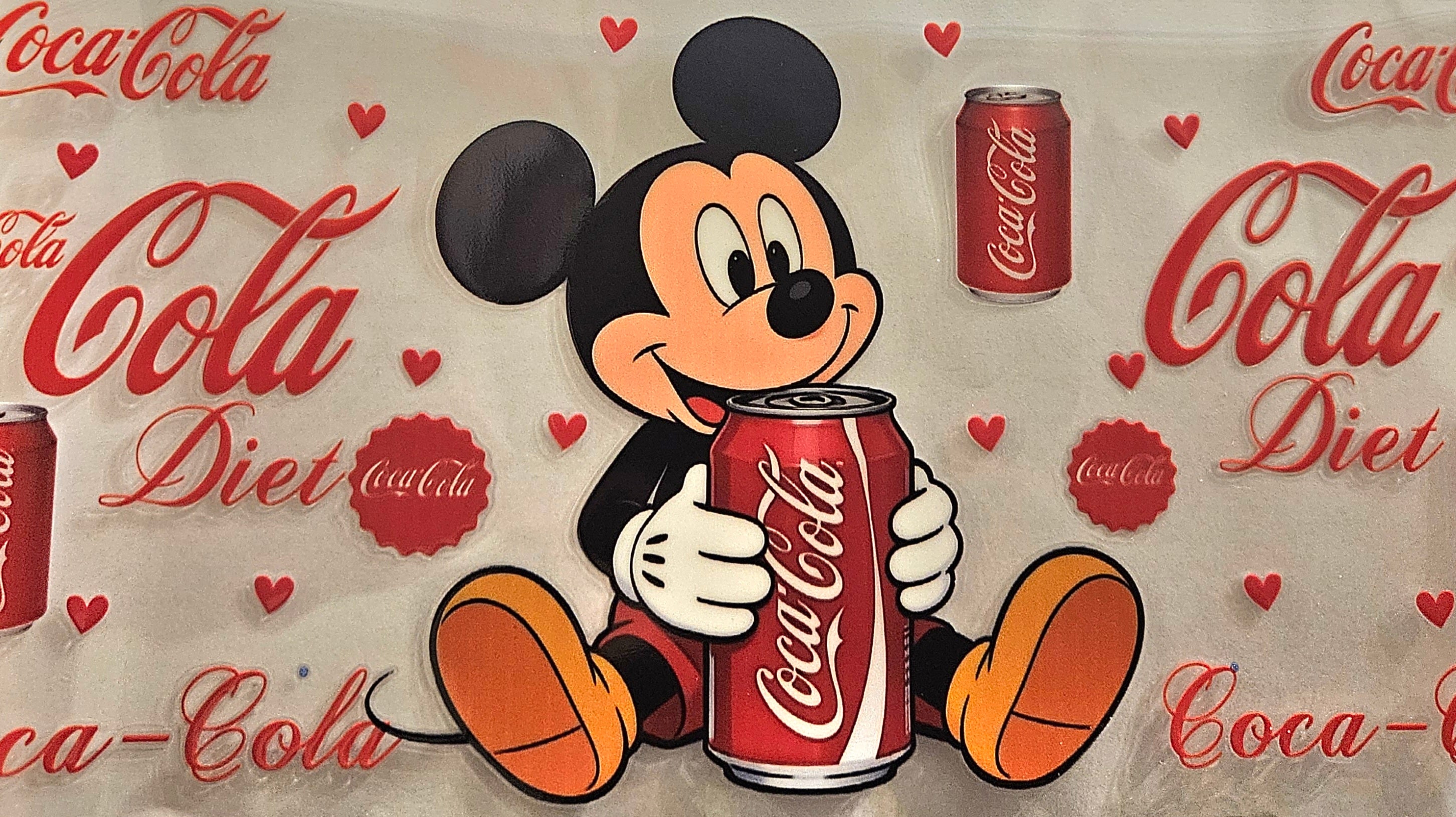 Cup Wrap-Mickey Coke