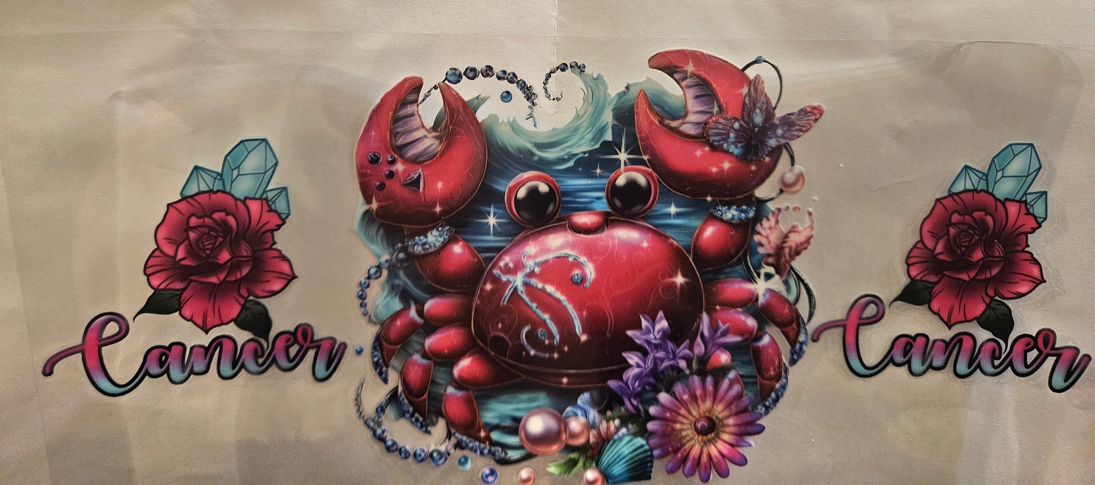 Cup Wrap-Cancer Sign