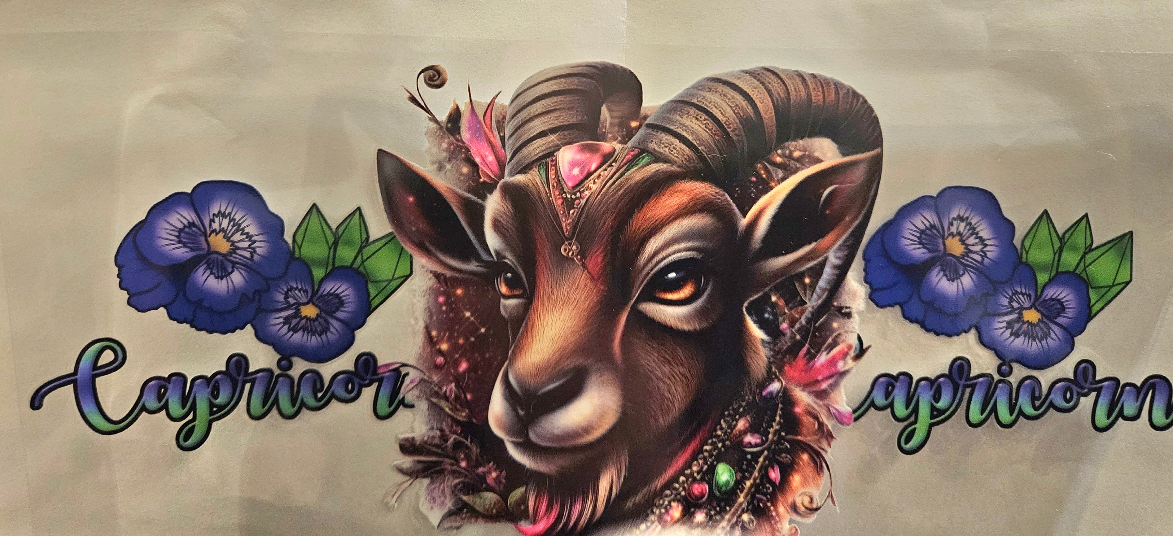 Cup Wrap-Capricorn Sign