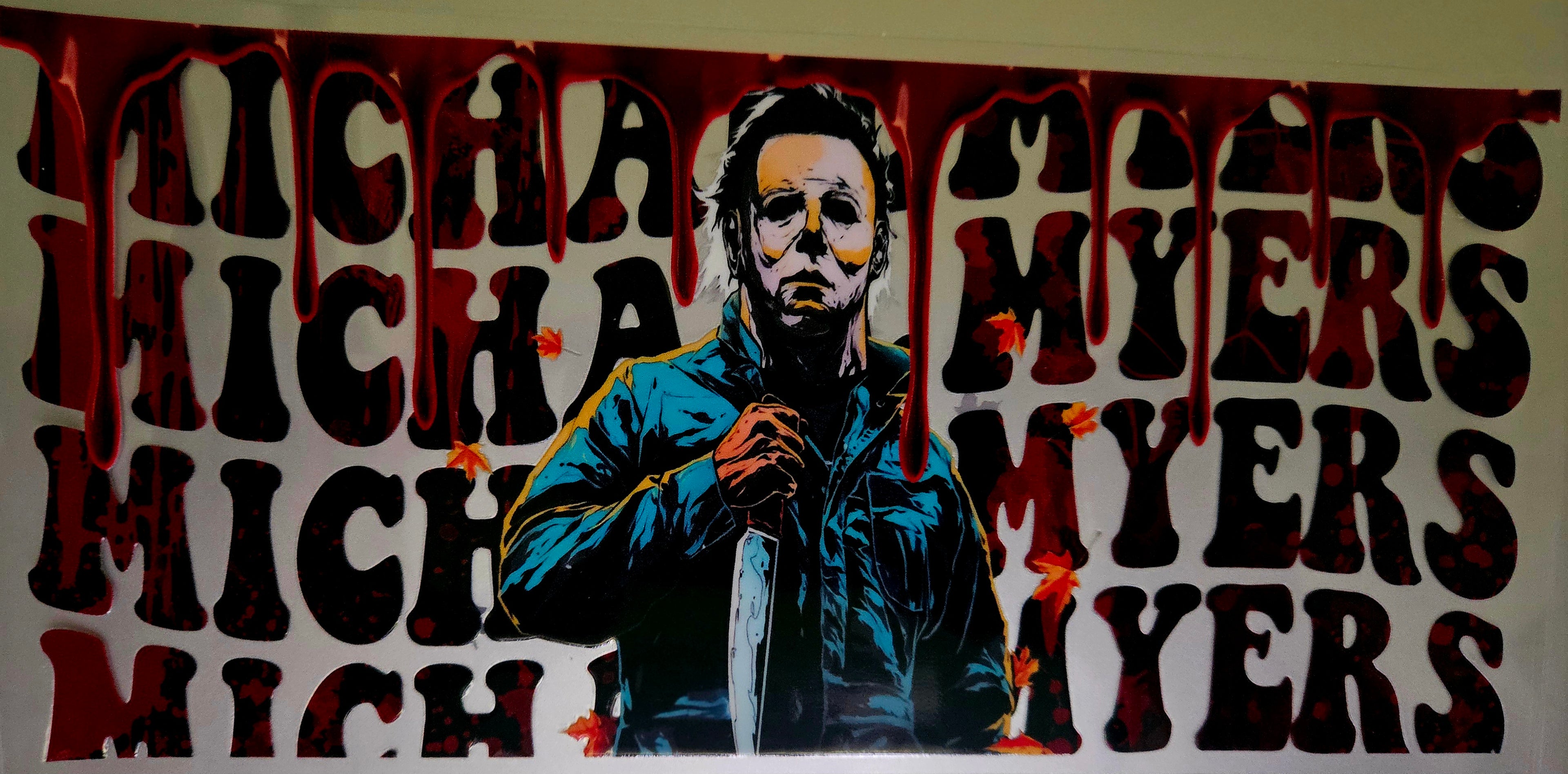 Cup Wrap- Michael Myers