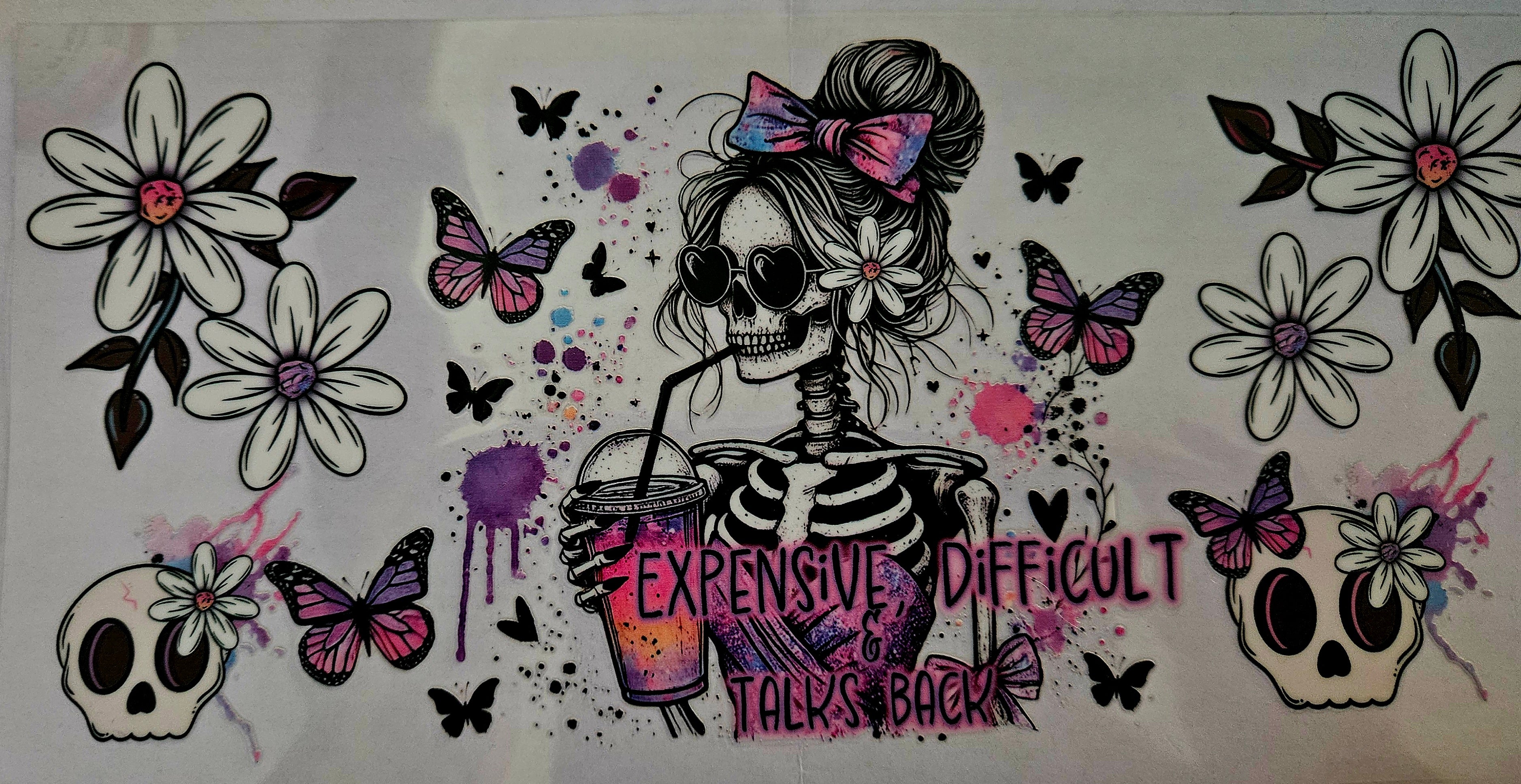 Cup Wrap-Expensive Difficult & Talks Back