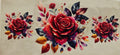 Cup Wrap -Flowers
