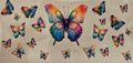 Cup Wrap -Butterflies