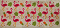 Cup Wrap -Flamingos