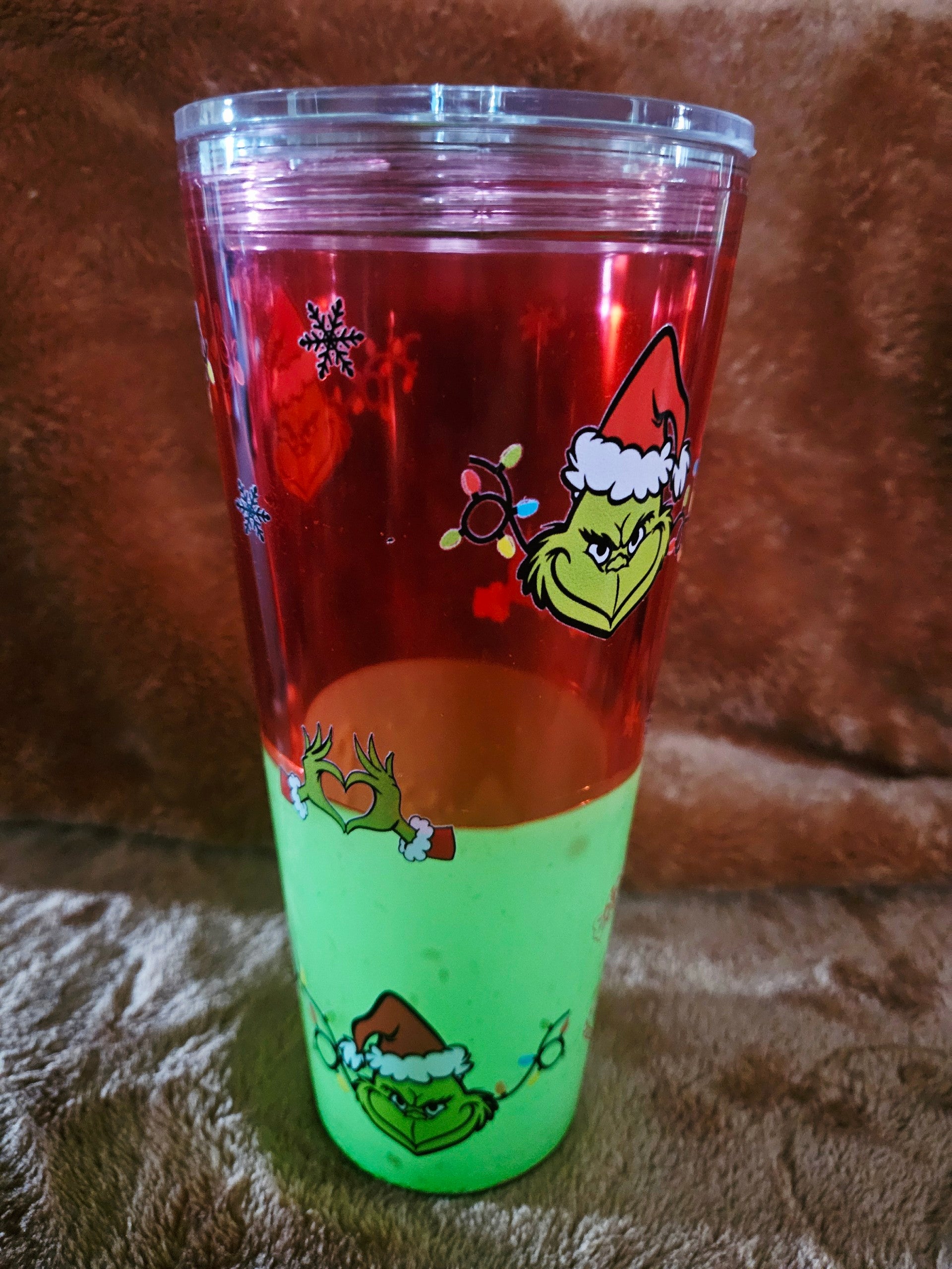 24 oz Grinch Snowglobe